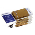 Ribbond ribbon fiber splint kit with gold foil packets instruction booklet scissors and storage box