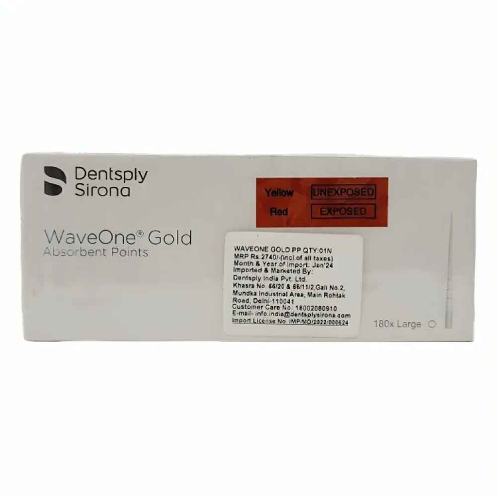 Dentsply Waveone Gold Absorbent Points