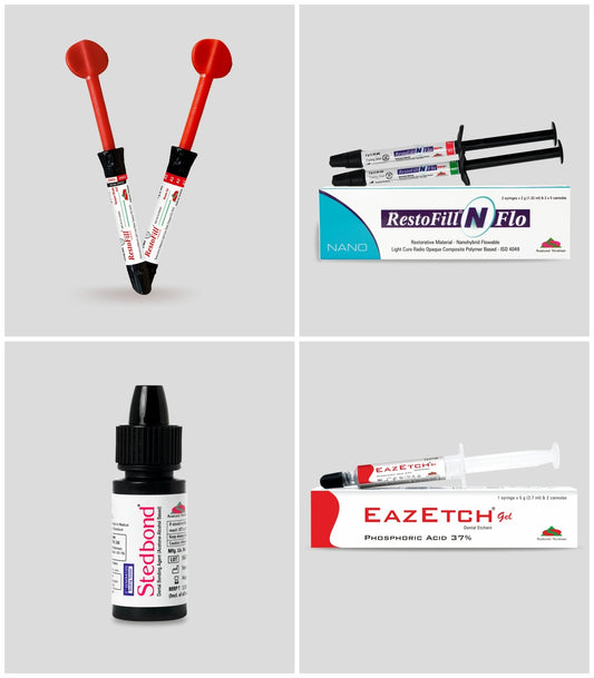 Restofill Mega Kit First (7Syringe +Flow+Stedbond+Eazetch)
