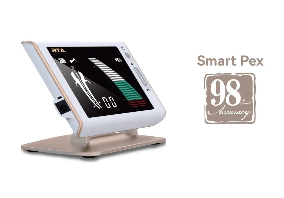 Beetle Dental Smart Pex device on stand with colored root canal display smart apex locator for dentists