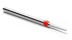 Beetle Dental Scheu finishing bur red metal dental finishing bur with slender shaft and red color code band for polishing