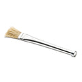 Scheu pellet brush with magnet stainless steel handle and natural bristles for dental labs