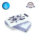 SDI Wave Flow MV dental composite syringes in white tray with BPA and HEMA free label