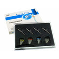 Beetle Dental Fiberpost dental supplies kit with various sizes and colors for dental restoration