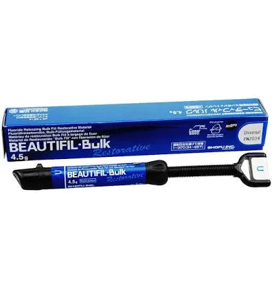 Shofu Beautifil Bulk Restorative 4.5g Dental Material with Fluoride Release for Effective Restorations