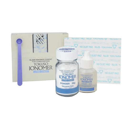 Tokuyama Tokuso Ionomer Dental Cement Kit with Powder and Liquid for Reliable Bonding, buy Tokoyama dental cement online