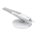 Upcera FLNTScan R1 intraoral scanner on a charging dock, designed for efficient dental imaging