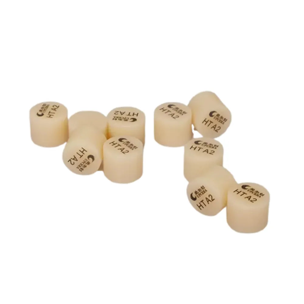 Upcera UP Press lithium disilicate ingots in various shades for dental restoration applications