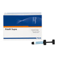 Voco Polofil Supra composite in a syringe with packaging for dental restorative applications