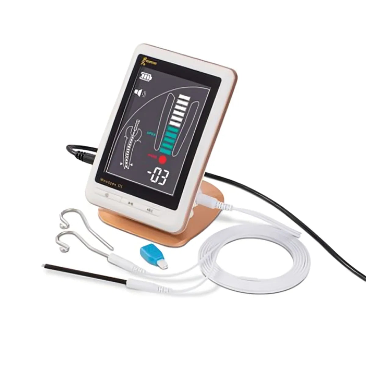Beetle Dental Woodpecker apex locator accessories kit with digital apex locator probes clips and cables