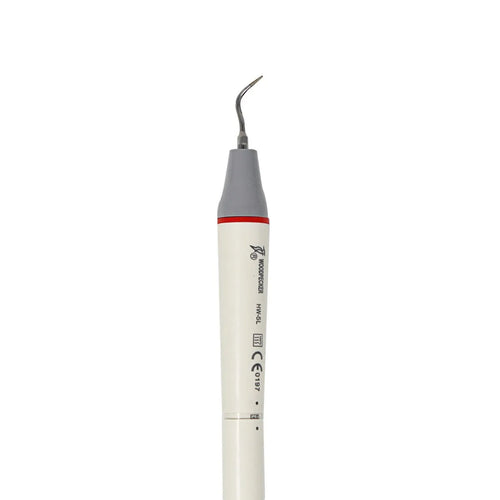 Woodpecker HW-5L optic scaler handpiece white slim ultrasonic dental handpiece with curved tip