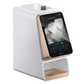 Beetle Dental Woodpecker i-Scan dental scanner touchscreen displaying dental xray image and lower tray for plates