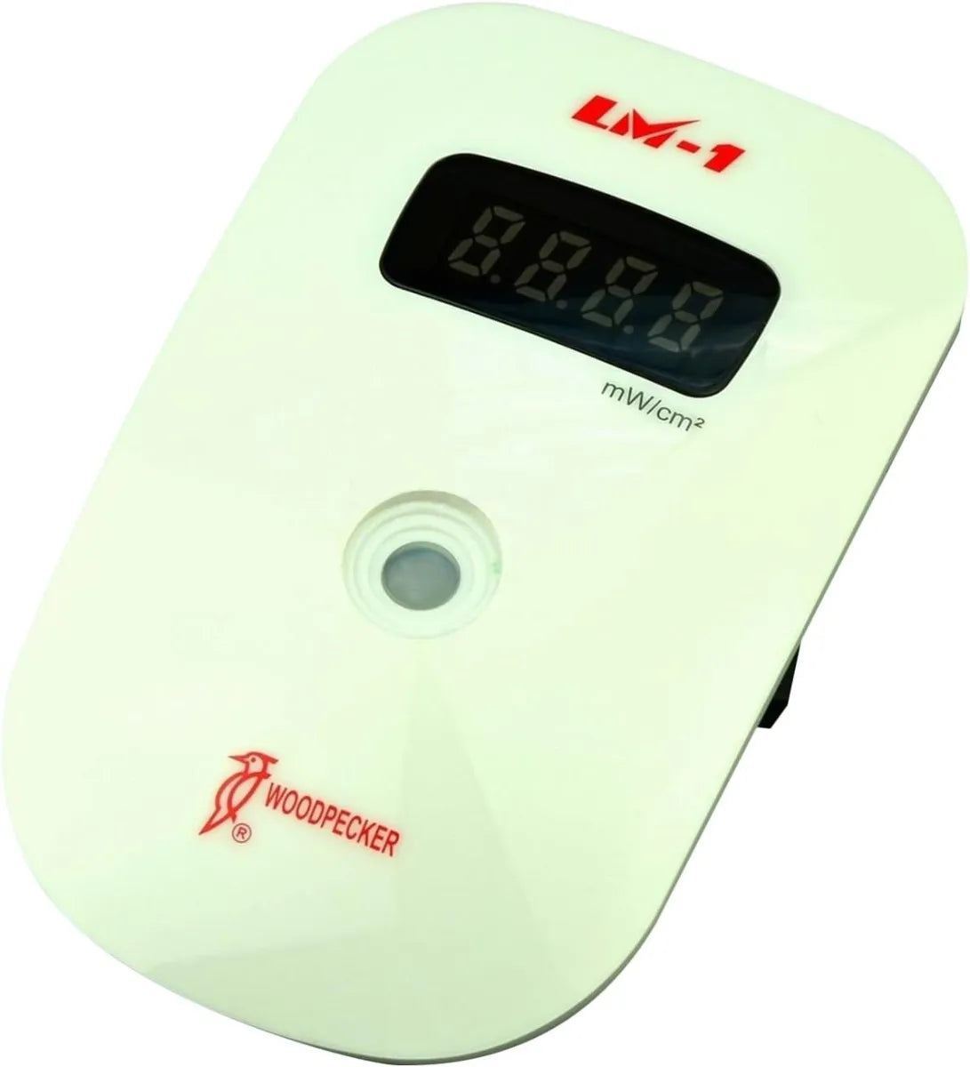 Woodpecker LED curing light intensity meter LM1 white handheld device with digital display and sensor for dental testing