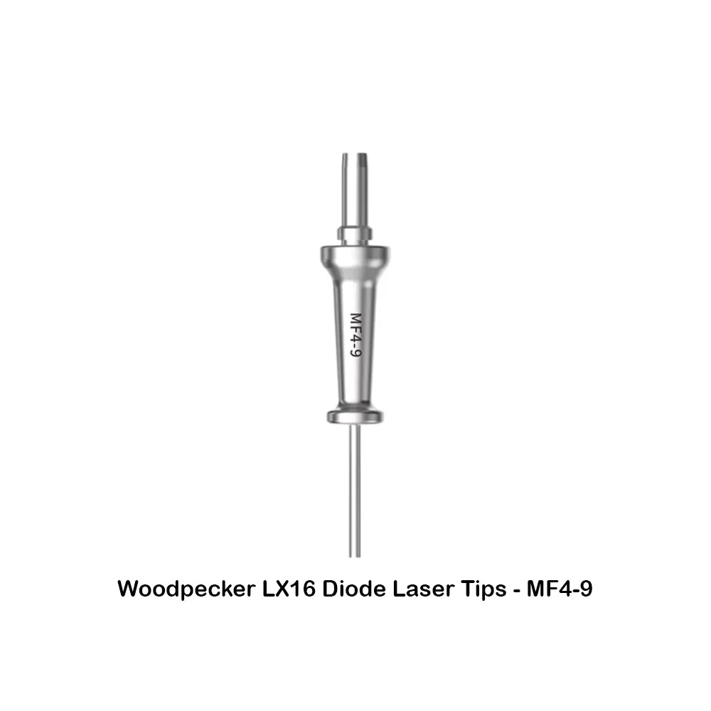 Beetle Dental stainless steel Woodpecker LX16 diode laser tips MF4-9 single dental tip for soft tissue