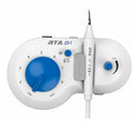 Woodpecker RTA D1 ultrasonic scaler control unit with white handpiece and blue power and water dials