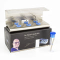 Woodpecker Dr Talal's Endo Kit ultrasonic endo tips with stainless steel stand and blue silicone bases
