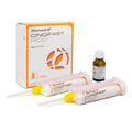 Zhermack Gingifast Rigid dental material kit with two syringes and a small bottle by Beetle Dental