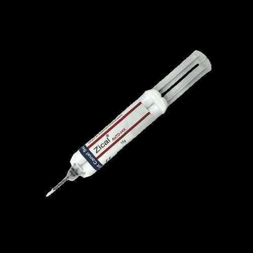 Beetle Dental Zical Automix Root Canal Sealer syringe with precise applicator tip for dental treatment